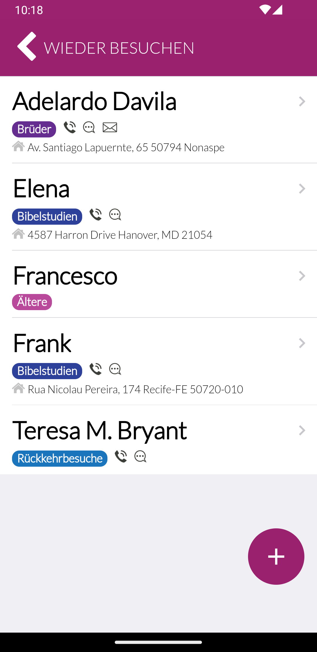 Feldservicebericht-App
