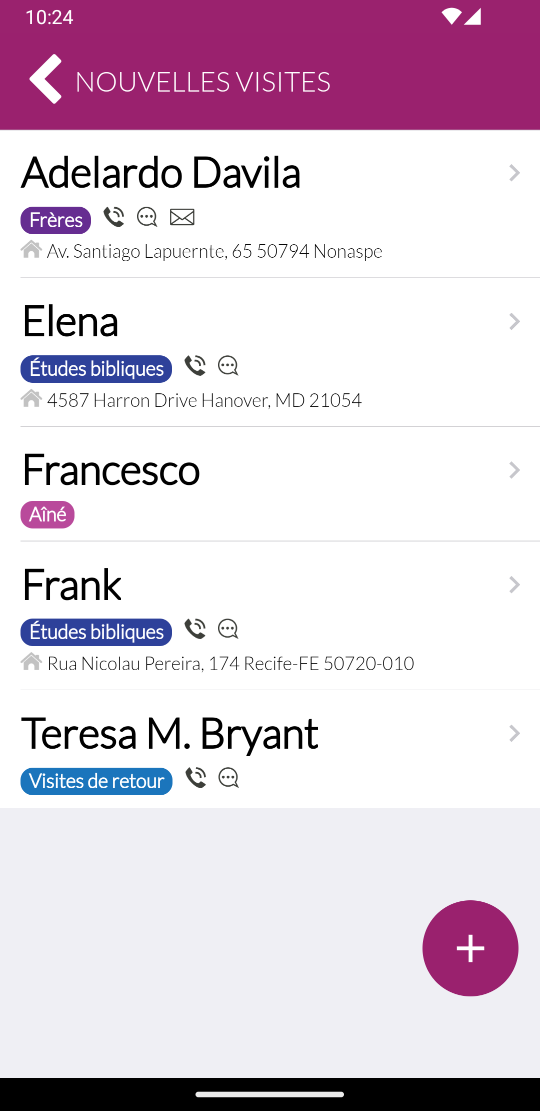 Application de rapport de service sur le terrain
