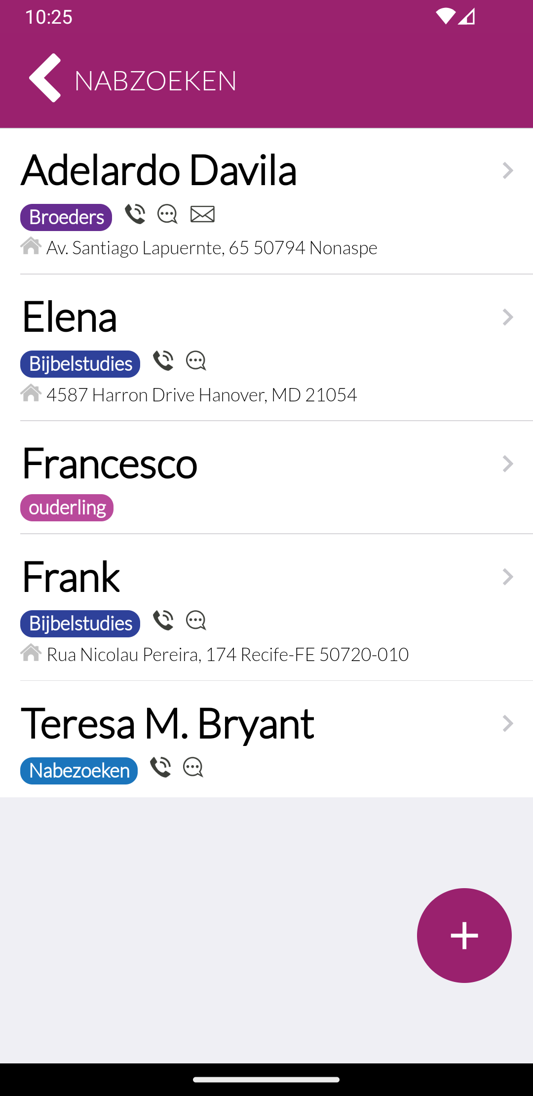 Veldrapport-app
